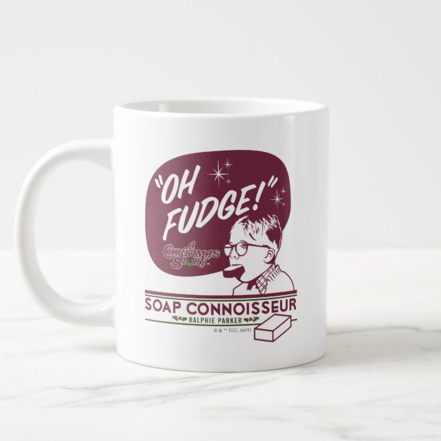 Ralphie Parker - Soap Connoisseur Large Coffee Mug (Left)