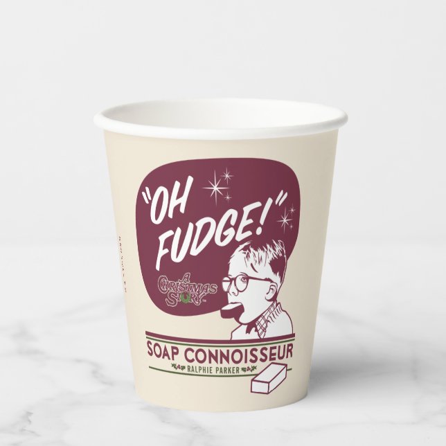 Ralphie Parker - Soap Connoisseur Paper Cups (Front)