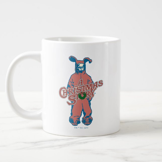 Ralphie | Pink Nightmare Large Coffee Mug (Left)
