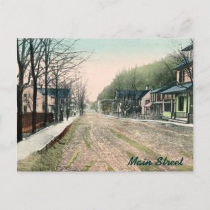 Ralston PA Main Street Postcard