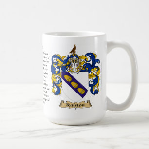 Ralston, the Origin, the Meaning and the Crest Coffee Mug