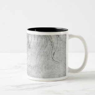 Ram and head of a ram Two-Tone coffee mug