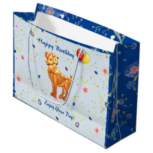 Ram Birthday Large Gift Bag