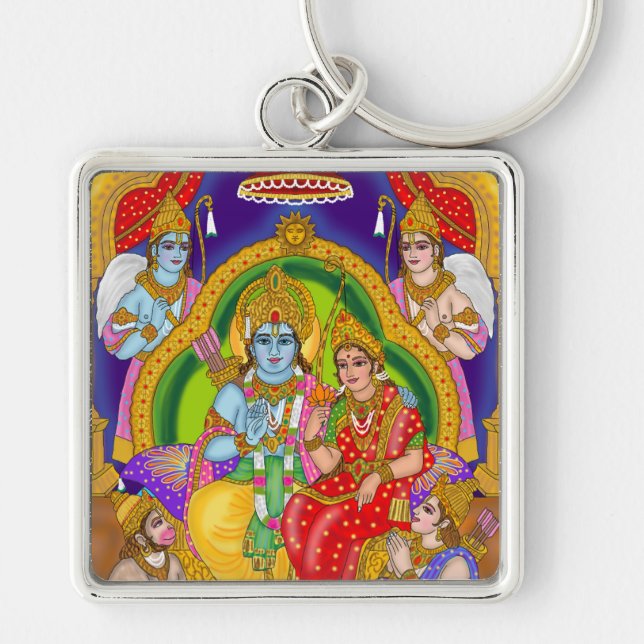 Ram Darbar Keychain (Front)