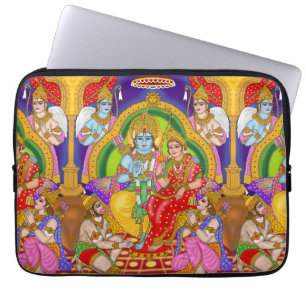 Ram Darbar Laptop Cover