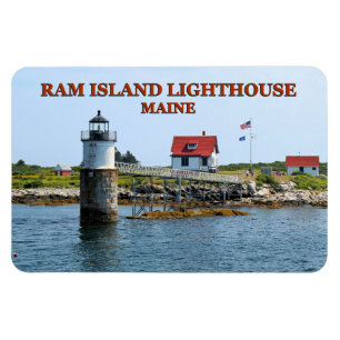 Ram Island Lighthouse, Maine Flexi Magnet