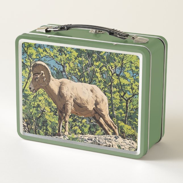 Ram Metal Lunchbox (Back)