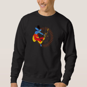 Ram Navami Shree Portrait Wish Sweatshirt