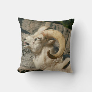 Ram or Bighorn Sheep Laughing Cushion