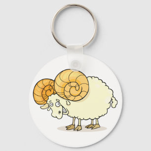 Ram Sheep Keychain