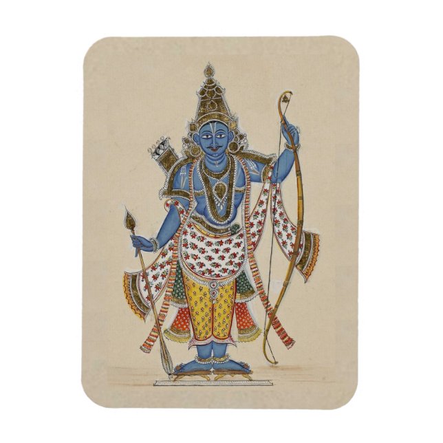 Rama - holding arrows magnet (Vertical)