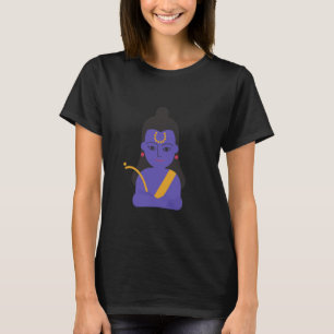 Rama, Ram, Diwali Cute Shree Ram Illustration Hind T-Shirt