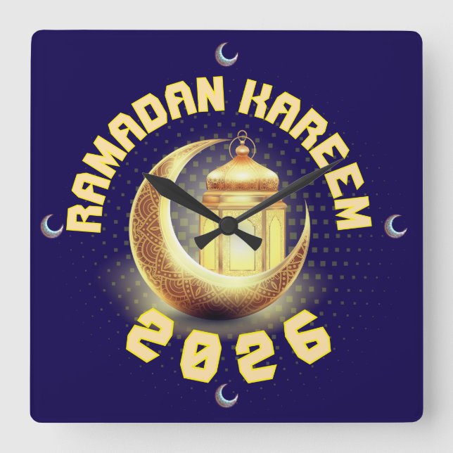 Ramadan 2026 clock (Front)