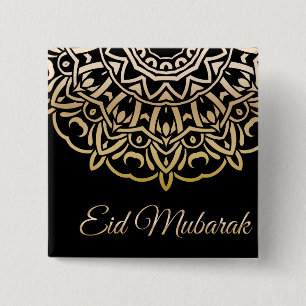 Ramadan Al Adha and Fitr 15 Cm Square Badge