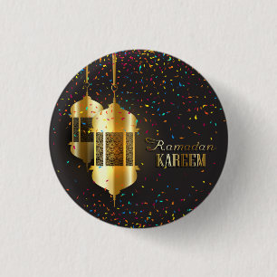 Ramadan Al Adha and Fitr 3 Cm Round Badge