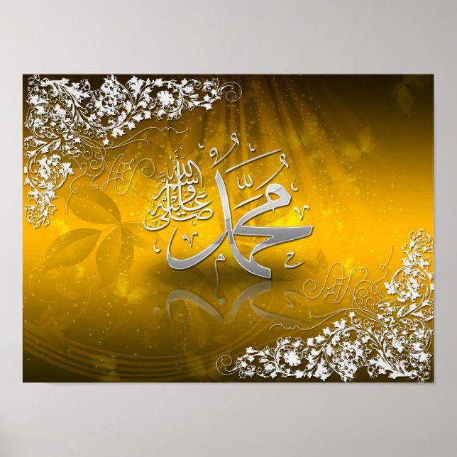 Ramadan Al Adha and Fitr Islamic Poster (Front)