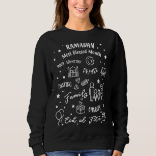 Ramadan Blessed Month Muslim Islamic Ramadhan Eid Sweatshirt