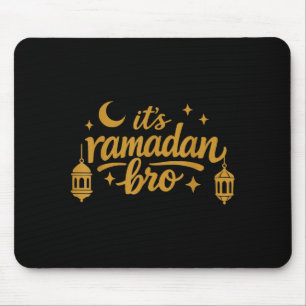 Ramadan bro funny saying muslim fasting humour men mouse pad