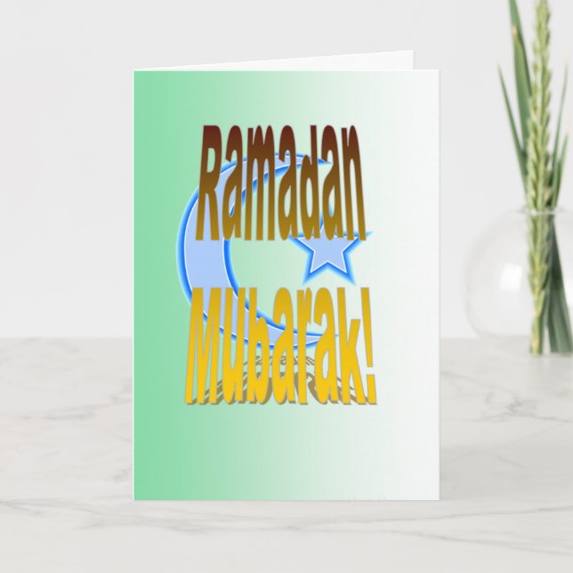 Ramadan Card (Front)