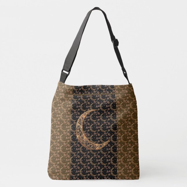 Ramadan Crescent Crossbody Bag (Back)