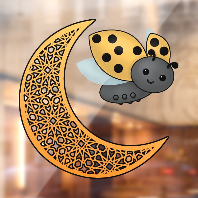 Ramadan Crescent Moon Ladybug (Sheet 2)