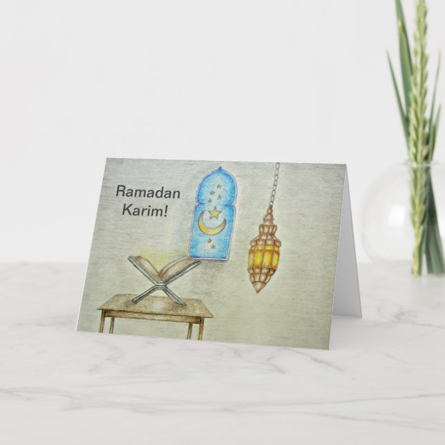 Ramadan day card (Front)