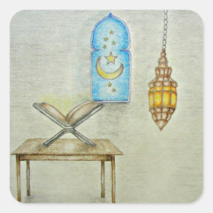 RAMADAN DAY SQUARE STICKER