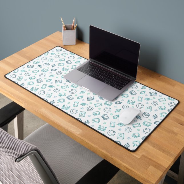 Ramadan Doodles Desk Mat (Office 2)