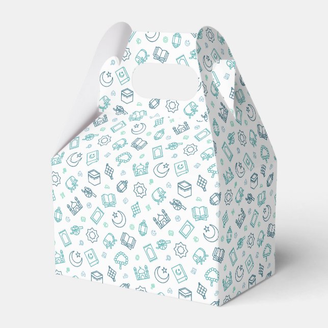 Ramadan Doodles Favour Box (Front Side)