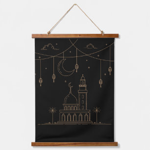 Ramadan Eid Home Wall Decor Hanging Tapestry