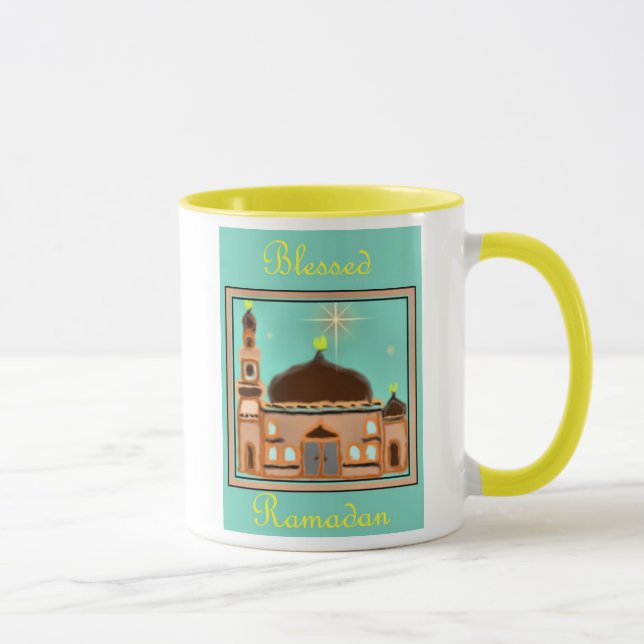 Ramadan Eid Mubarak Muslim Islamic Mug (Right)