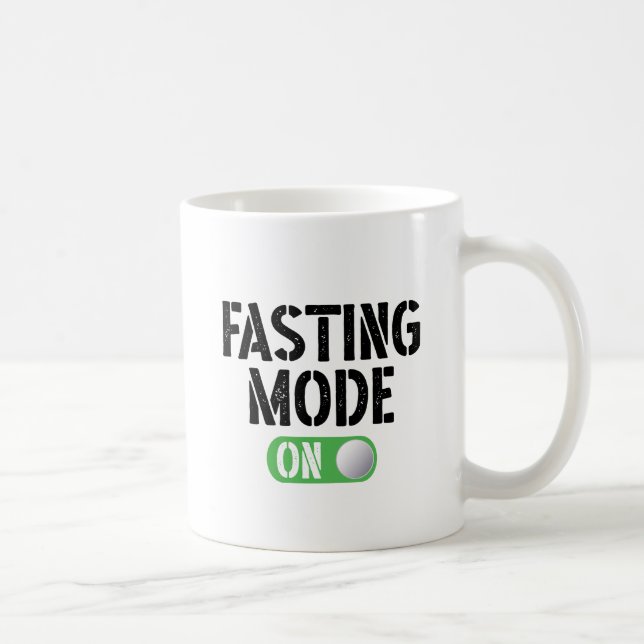 Ramadan Fasting Mode On Intermittent Fasting Coffee Mug (Right)
