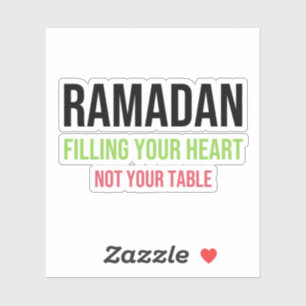 Ramadan: Filling Your Heart -- Not Your Table