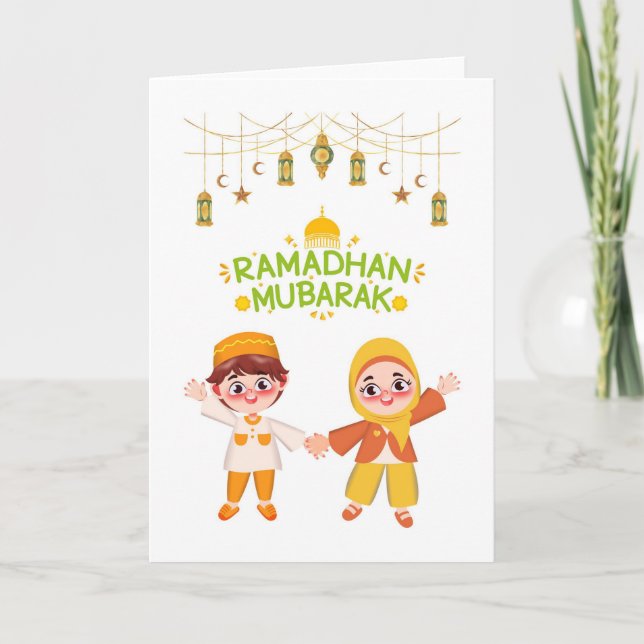 Ramadan Greeting Card (Front)