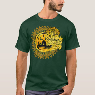 Ramadan Happy Eid Al Adha Eid Mubarak Mosque Islam T-Shirt