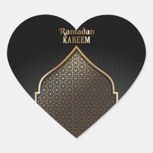 Ramadan Heart Sticker