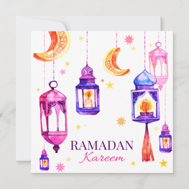 Ramadan  holiday card (Front)