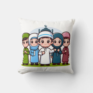 Ramadan Kareem beautiful Throw Pillow design