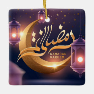 Ramadan Kareem  Ceramic Ornament