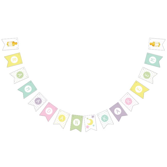 RAMADAN KAREEM COLOURFUL V3 BUNTING (All)
