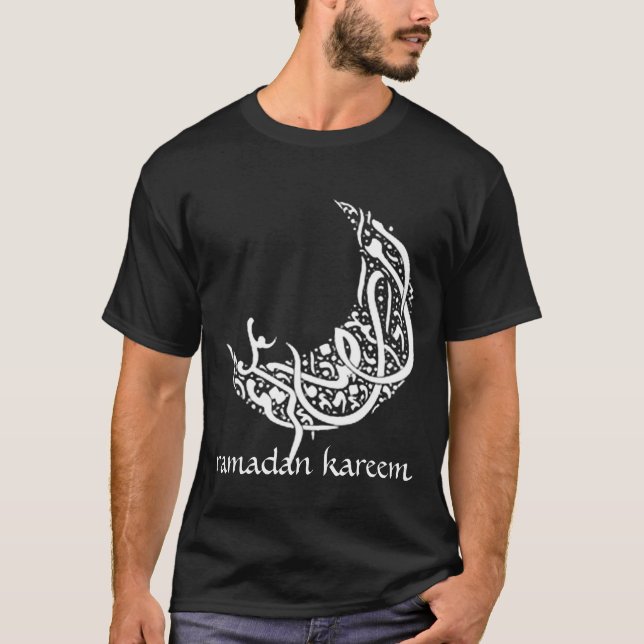 Ramadan Kareem (Dark Colours) T-Shirt (Front)