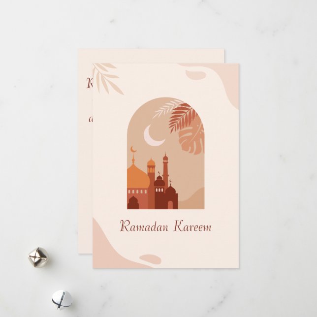 Ramadan Kareem  Holiday Card (Front/Back In Situ)