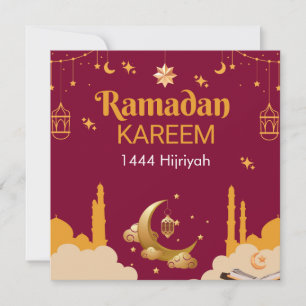 Ramadan Kareem Holiday Card