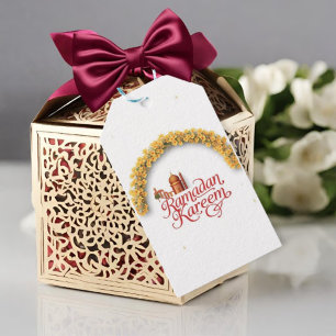 Ramadan Kareem holiday Gift Tags