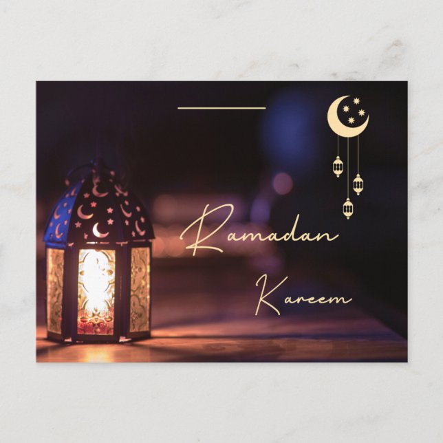 Ramadan Kareem Holiday postcard (Front)