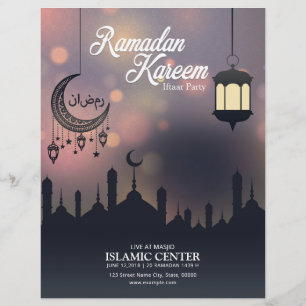 Ramadan Kareem Iftaar Party Flyer