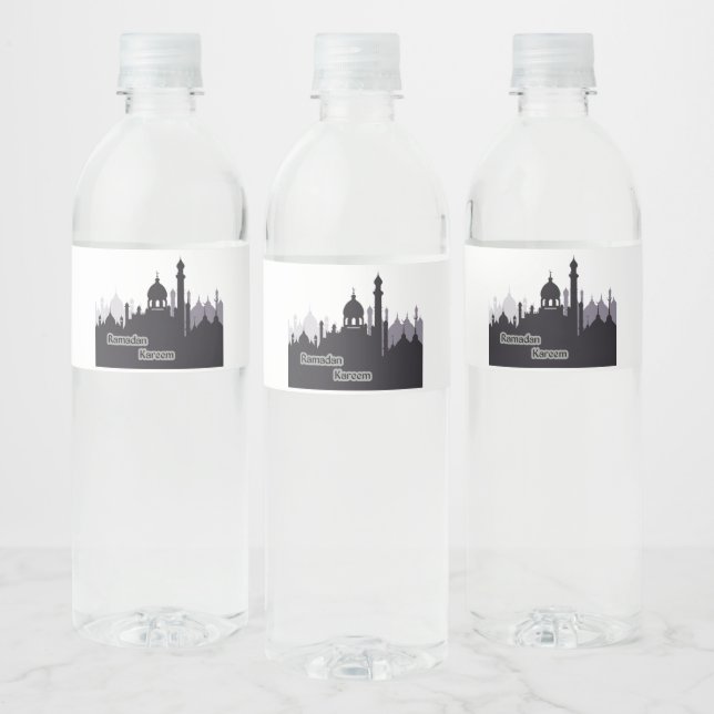 ramadan kareem  labels (Bottles)
