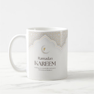 Ramadan Kareem Lantern & Crescent Art Coffee Mug