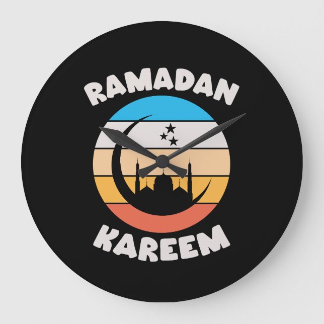 ramadan kareem large clock (Front)