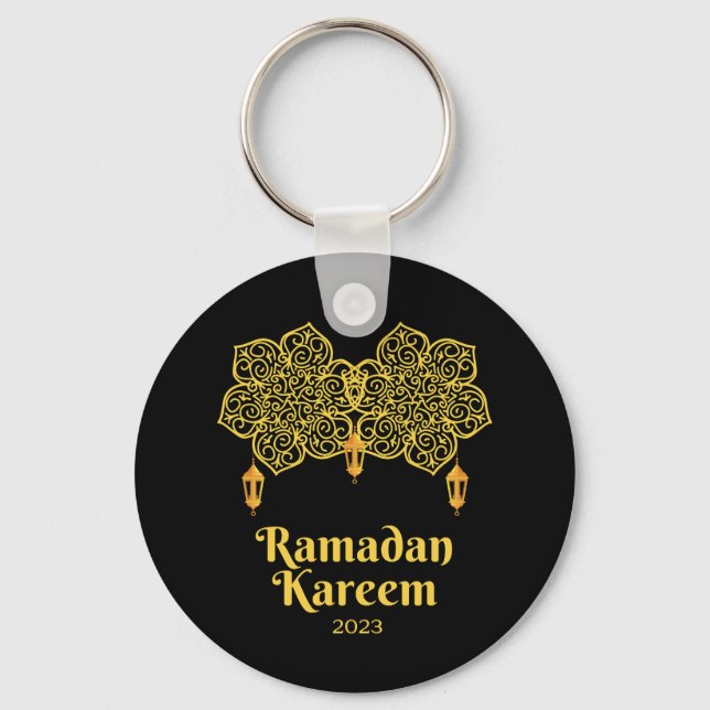 Ramadan Kareem Meaning - Eid Mubarak 2023      Key Ring (Front)